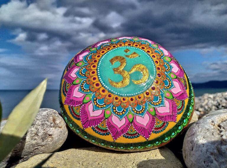 Large Hand painted Sea Stones