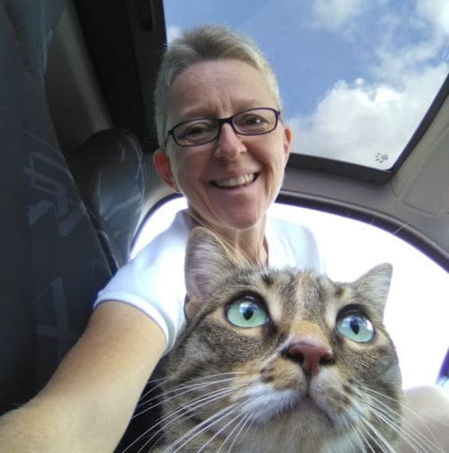 Kasia Dobija: Stone Art Creator and Cat Lover